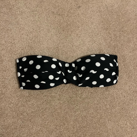 La Vie en Rose Aqua bandeau bikini top - Picture 1 of 3